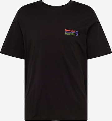 JACK & JONES - Camiseta 'RECIPE' en negro: frente