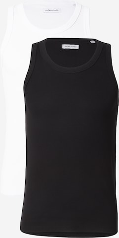 JACK & JONES Тениска в черно: отпред