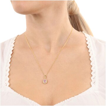 AMOR Necklace in Silver: front