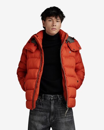 Veste fonctionnelle 'Whistler' G-Star RAW en orange : devant