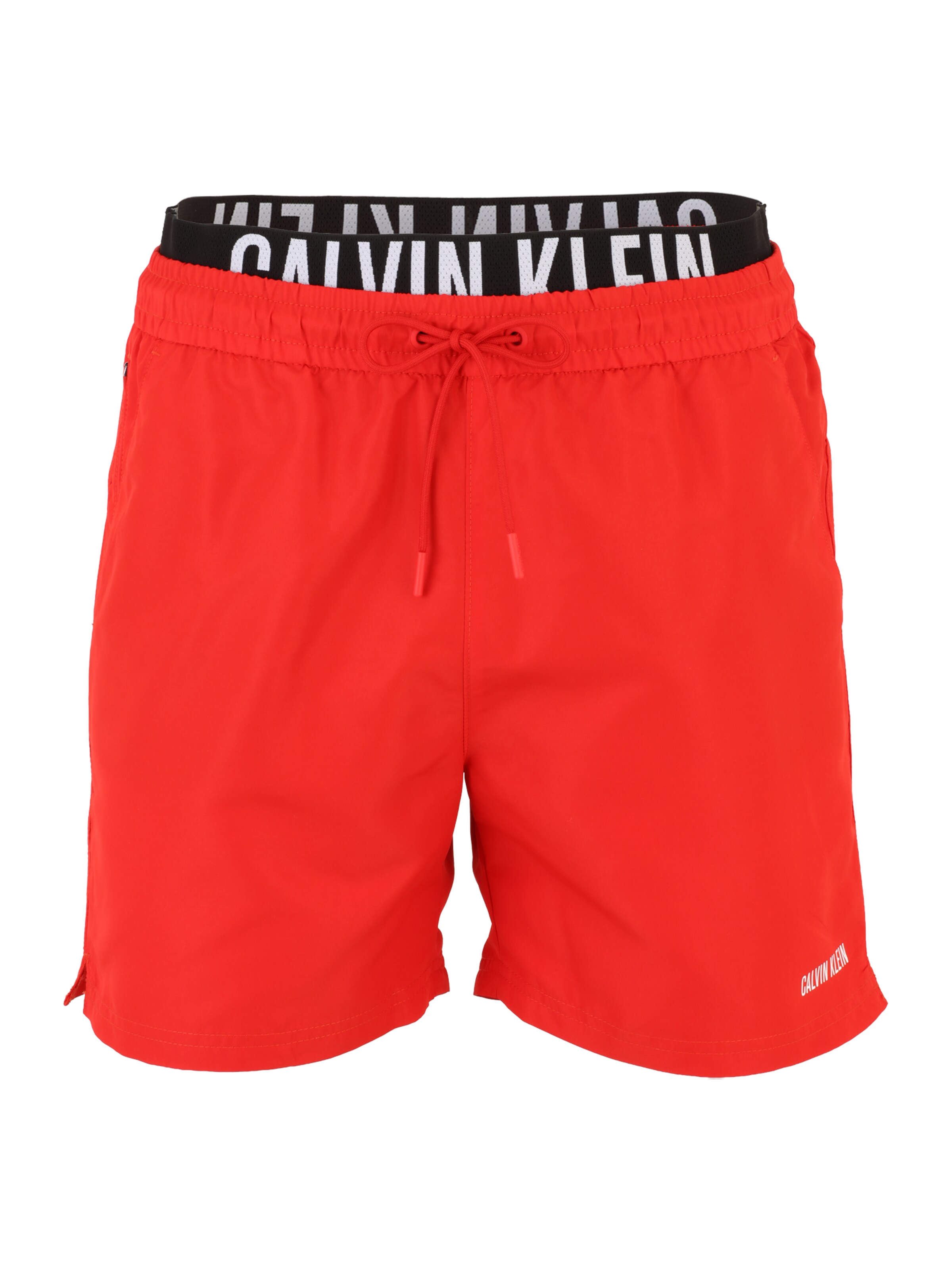 Calvin Klein Swimwear Σορτσάκι-μαγιό 'Intense Power' σε κόκκινο: μπροστά