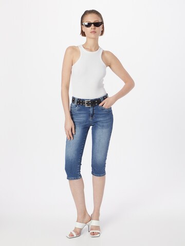 PULZ Jeans Skinny Jeans 'TENNA' in Blau