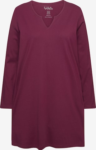 Ulla Popken Shirt in Rood: voorkant