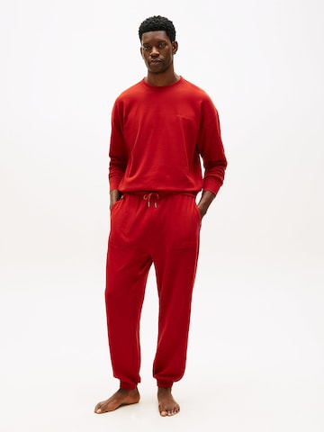 TOMMY HILFIGER Pyjamahose 'Essential' in Rot
