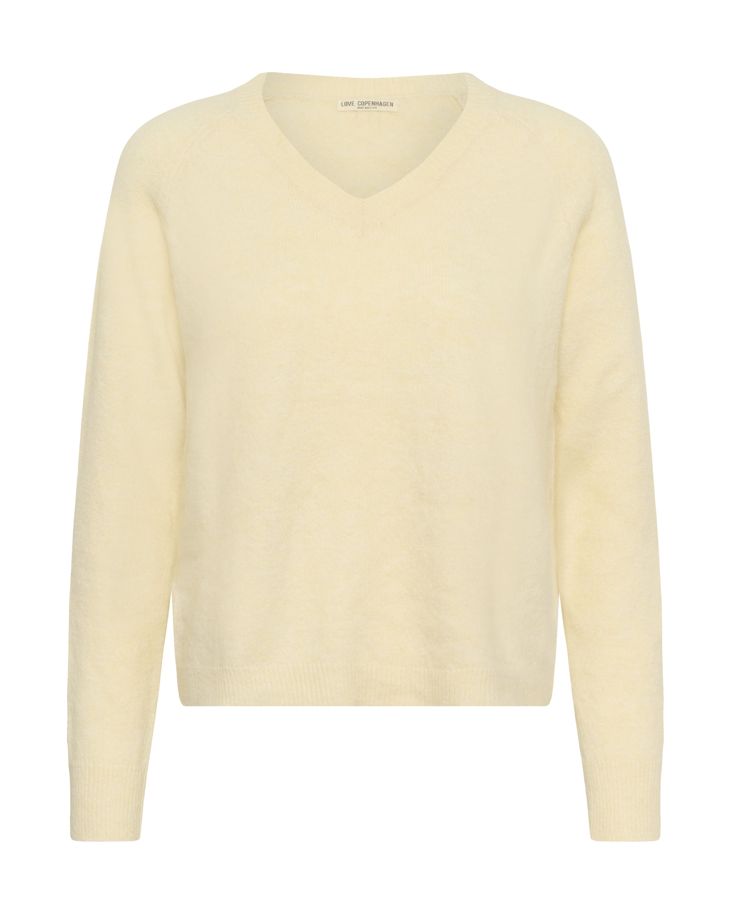Love Copenhagen Sweter w kolorze żółty: przód