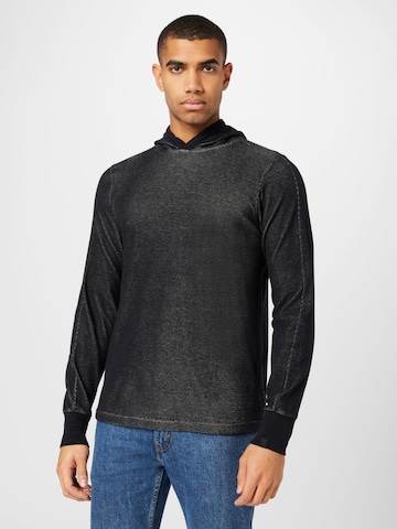 rag & bone Sweatshirt 'COLLIN' in Black: front