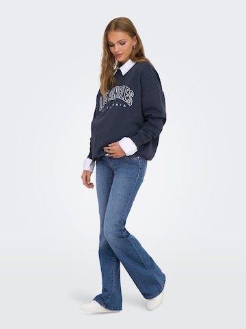 Only Maternity Flared Jeans 'OLMann' in Blue