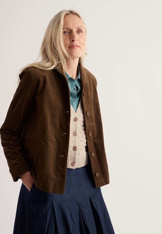Veste mi-saison 'Brightwork' Seasalt Cornwall en marron : devant