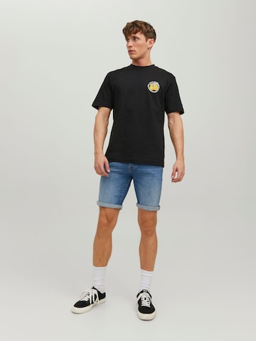 JACK & JONES Normální Džíny 'Rick' – modrá