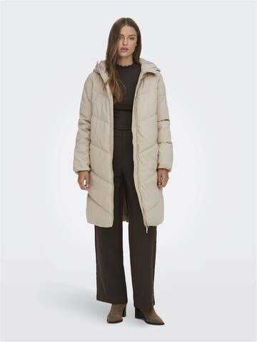 JDY Vinterkappa 'JDYUlrikka' i beige