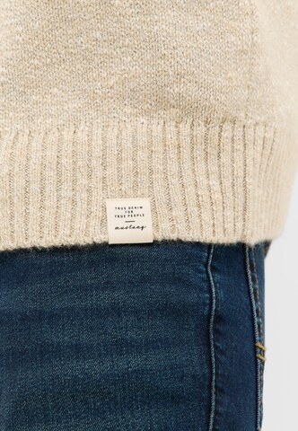 MUSTANG Sweater 'Style Elwood' in Brown