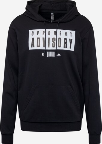 ADIDAS SPORTSWEAR Athletic Sweatshirt 'ADVIS' in Black: front