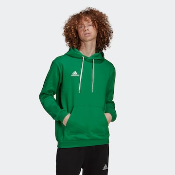 Felpa sportiva 'Entrada 22' di ADIDAS SPORTSWEAR in verde: frontale