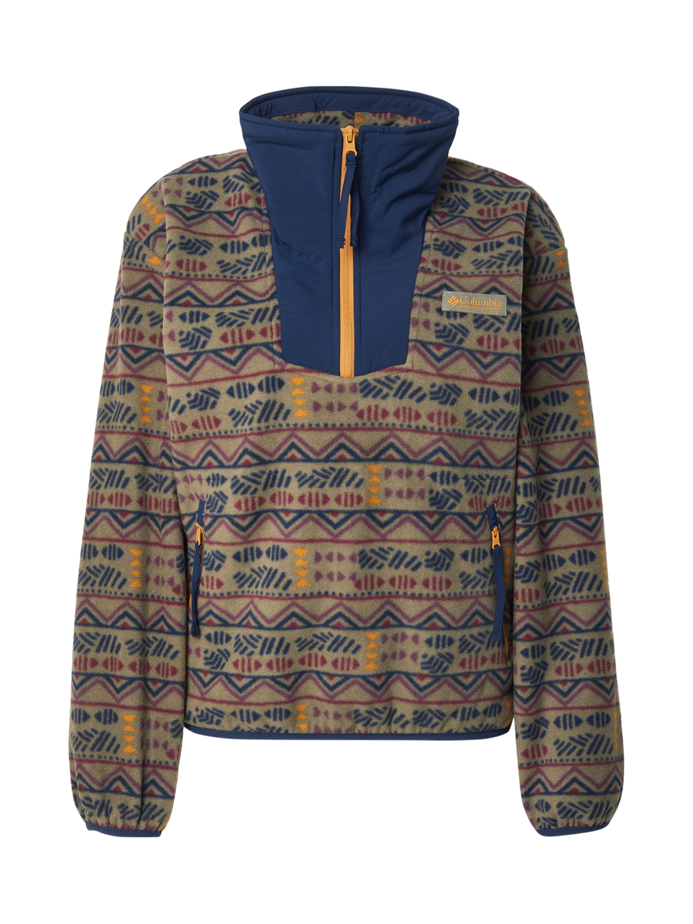 COLUMBIA Спортивная кофта 'Sequoia Grove' в Зеленый: спереди