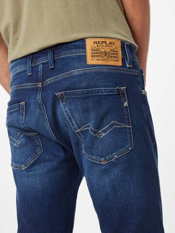 Regular Jeans 'GROVER' de la REPLAY pe albastru