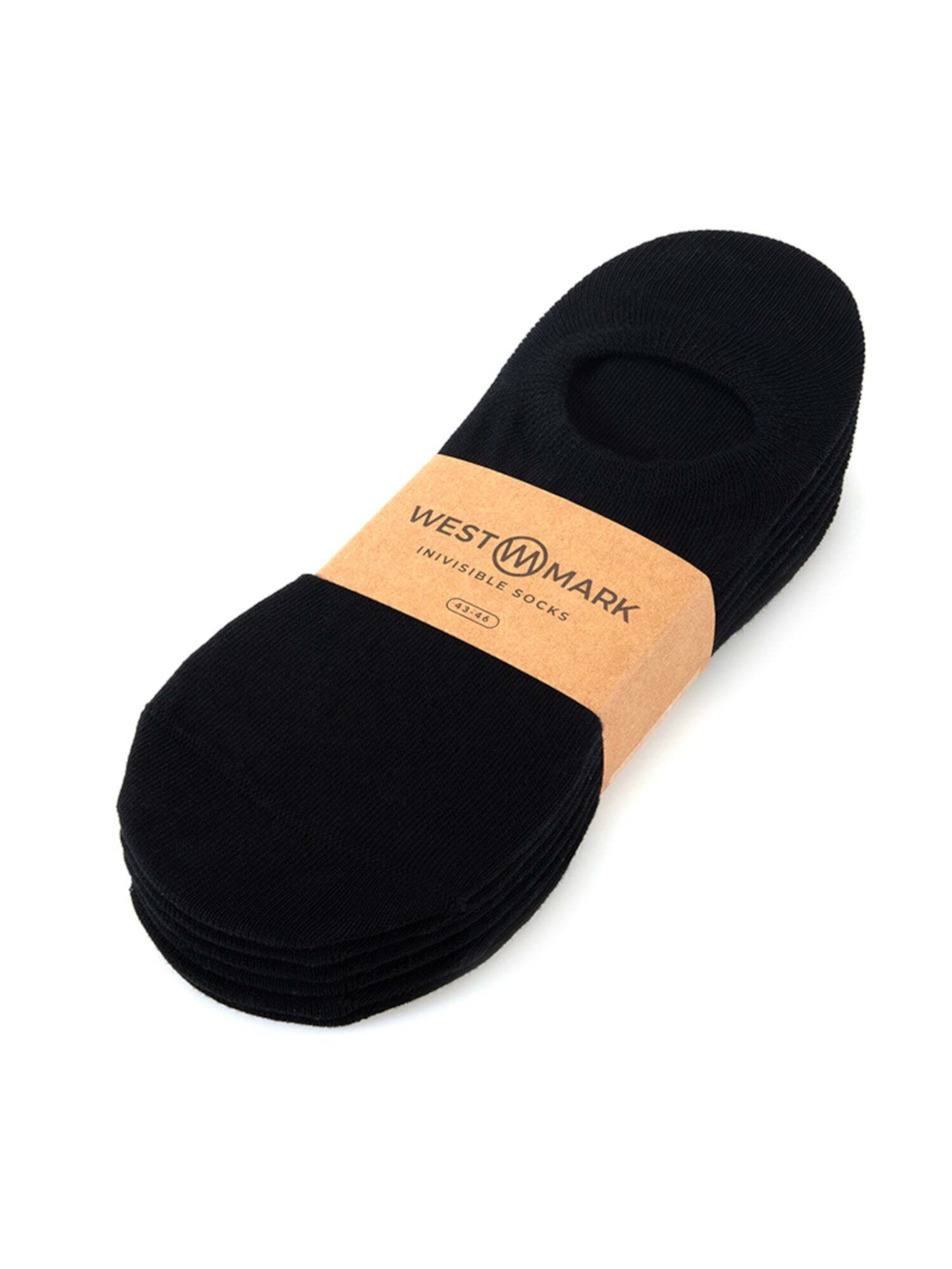 Calzino 'Invisible' di WESTMARK LONDON in nero