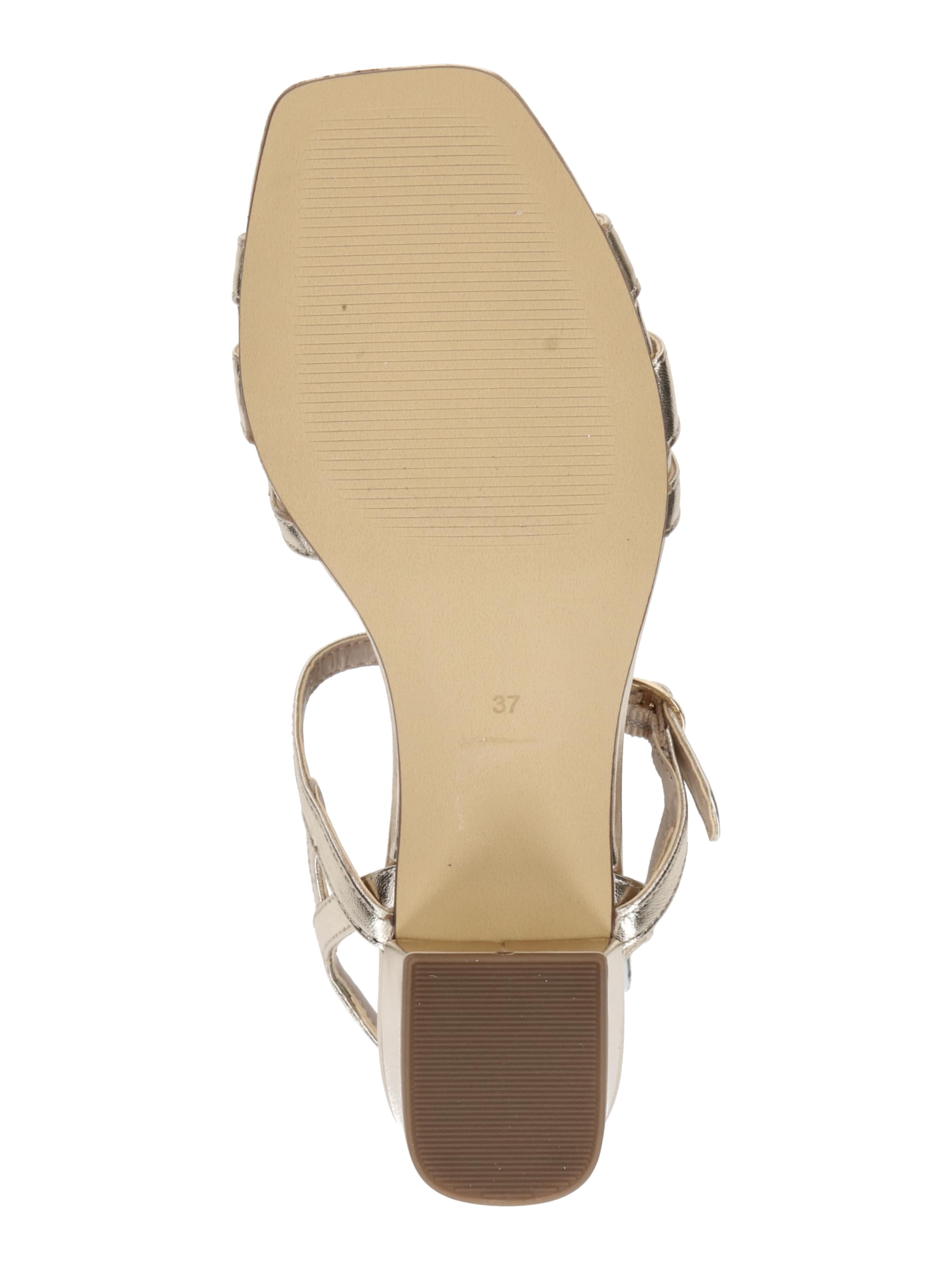 Sandale cu baretă 'Lenia' de la ABOUT YOU pe auriu