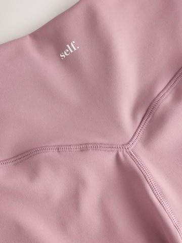 Wide Leg Leggings self. en rose