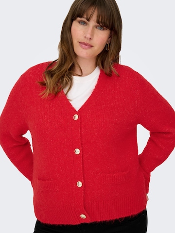 ONLY Carmakoma Cardigan 'CARMAGGIE' i rød