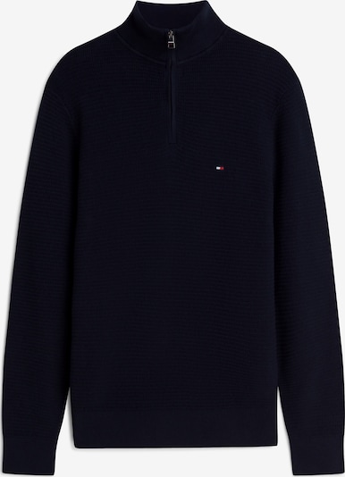 S dydžio Megztinis iš TOMMY HILFIGER, spalva – tamsiai mėlyna jūros spalva, Prekių apžvalga