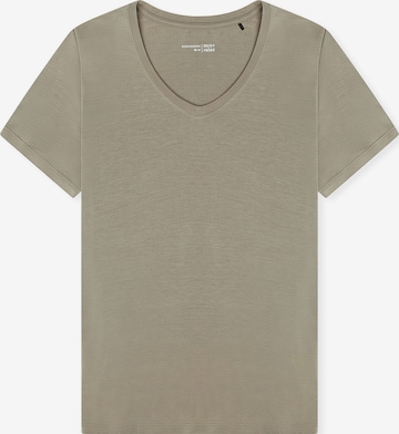 Chemise de nuit ' Mix Relax ' SCHIESSER en vert : devant