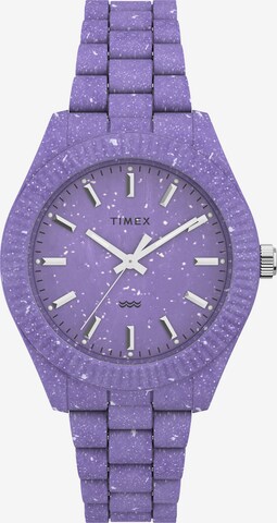 TIMEX Analoog horloge in Lila: voorkant