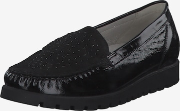 WALDLÄUFER Slipper 'Hegli 549013' in Schwarz: predná strana