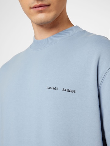 Sweat-shirt 'Norsbro' Samsøe Samsøe en bleu