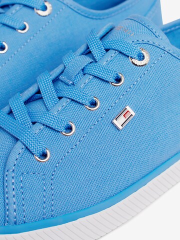 Baskets basses 'Enamel' TOMMY HILFIGER en bleu