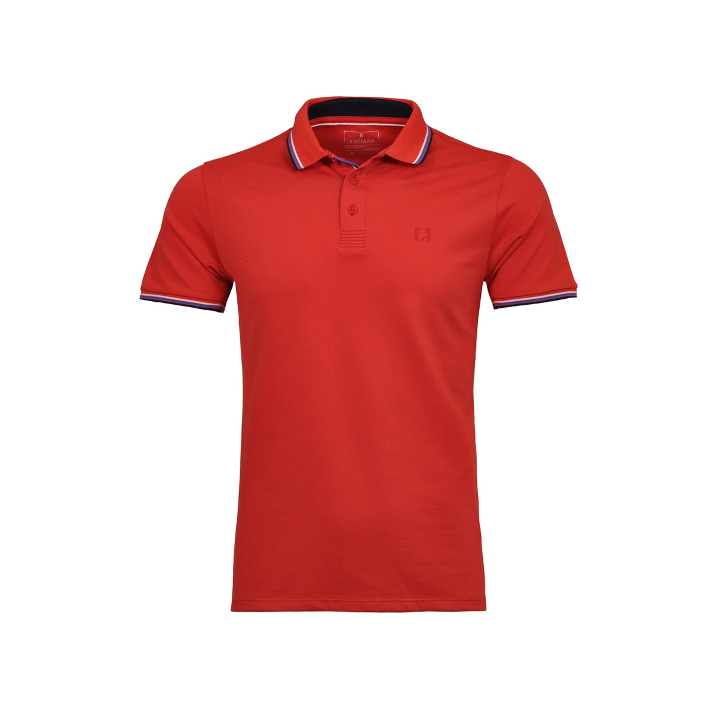 T-Shirt Ragman en rouge : devant