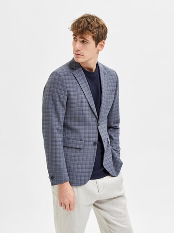 SELECTED HOMME Regular fit Business Blazer 'John' in Blue: front