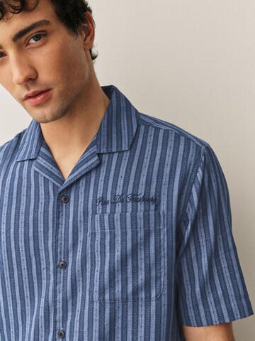 Coupe regular Chemise Next en bleu