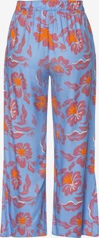 Hanro Loosefit Stoffhose ' Sunny Vibes ' in Blau