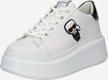 Karl Lagerfeld Sneaker 'ANAKAPRI' in Weiß: front