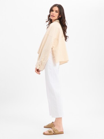 DRYKORN Blouse 'Oshia' in Beige