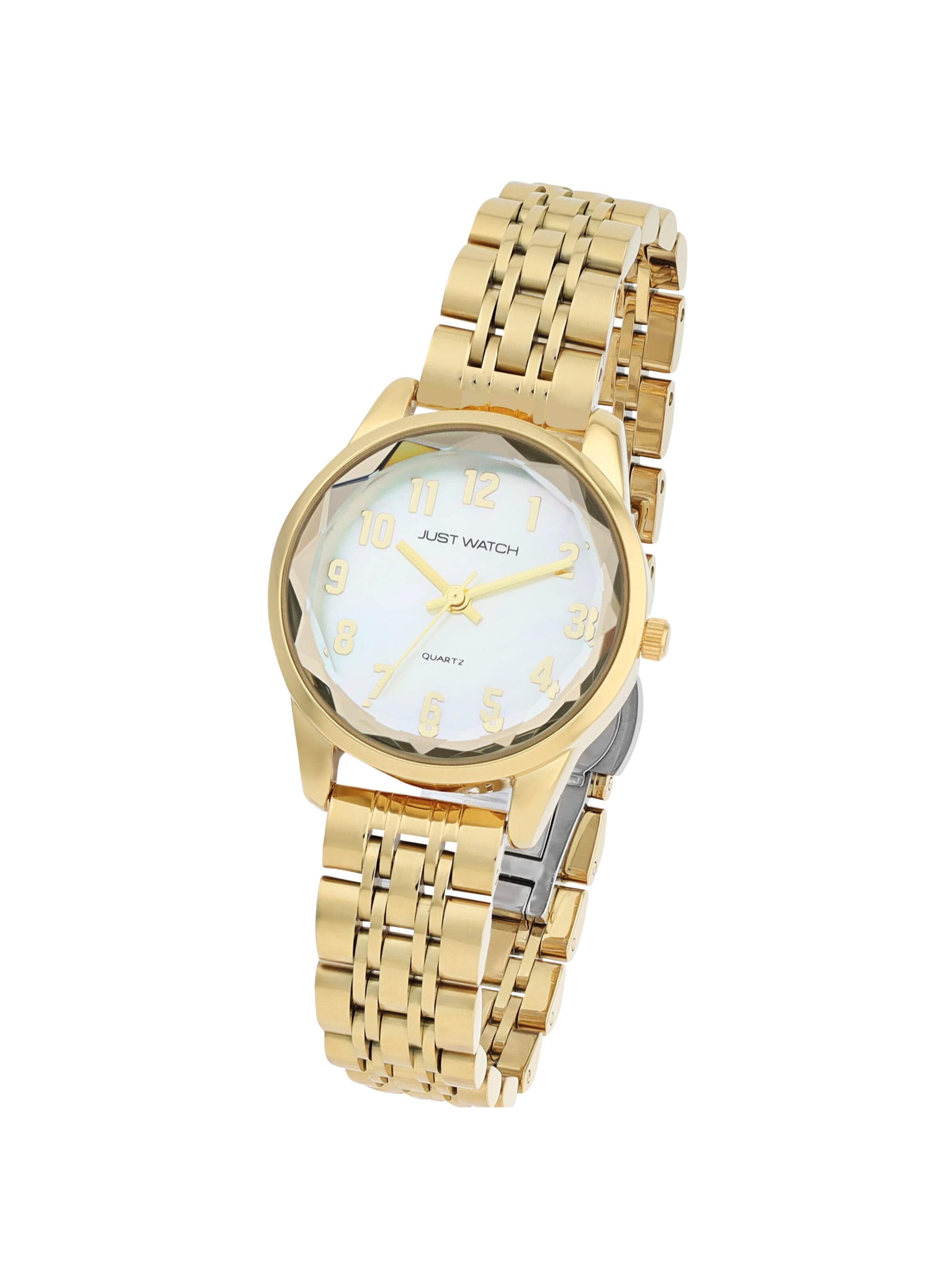 Just Watch Analoguhr 'Valentia, 3 ATM'‌‌‌‌‌‌‌ in Gold: Vorderseite