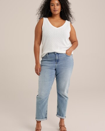 WE Fashion Top in Weiß