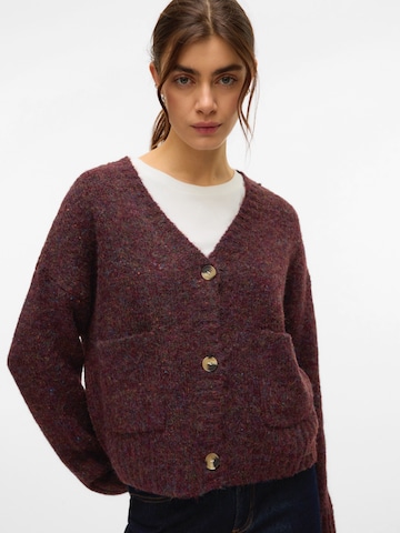 VERO MODA Kardigan 'VMINGRID' – červená