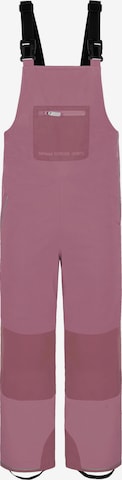 Regular Pantalon fonctionnel 'Paulatuk' normani en rose : devant