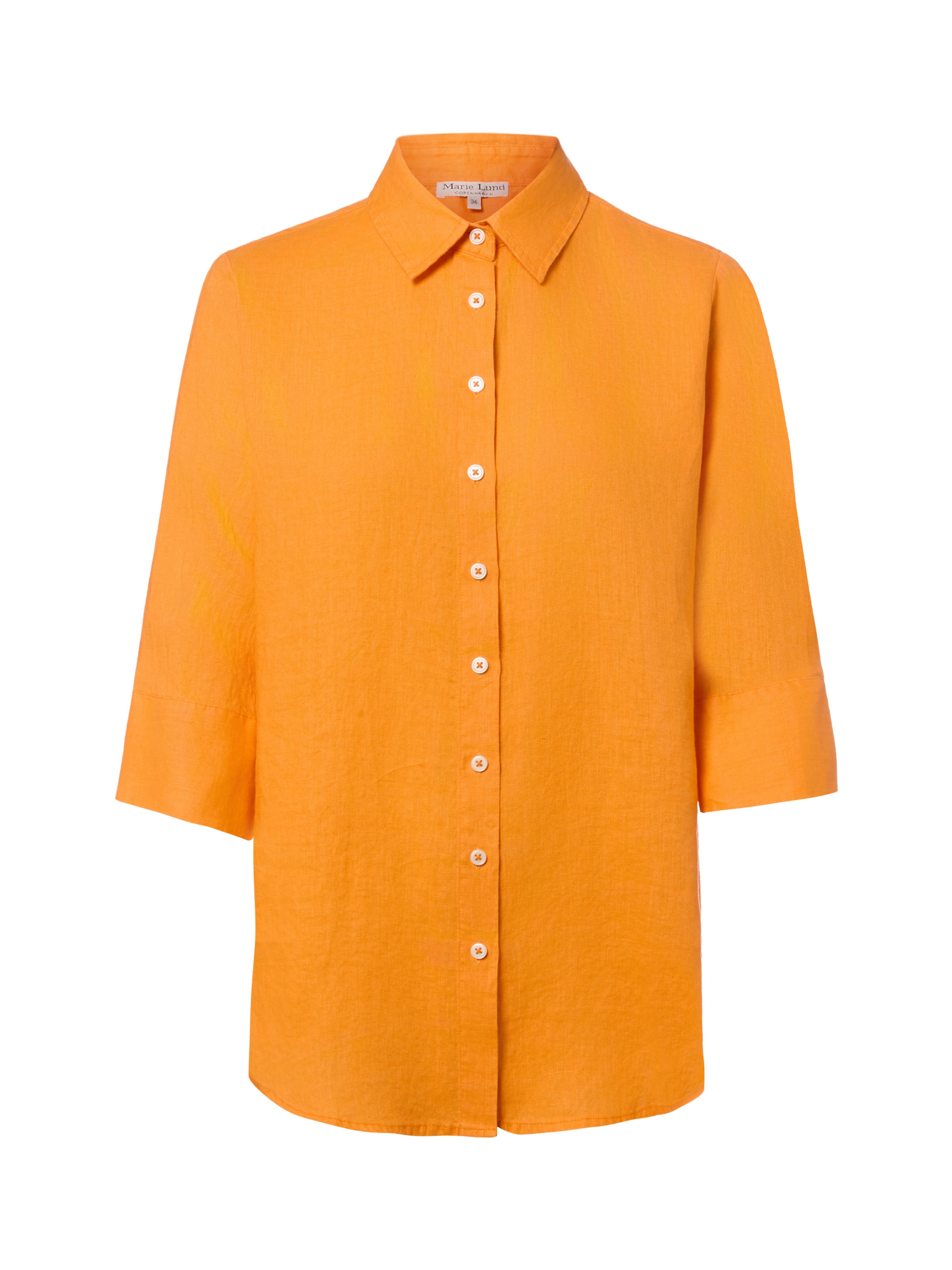 Marie Lund Blouse ' Rihab ' in Oranje: voorkant