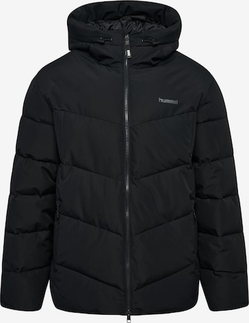 Hummel Winterjacke in Schwarz: Vorderseite