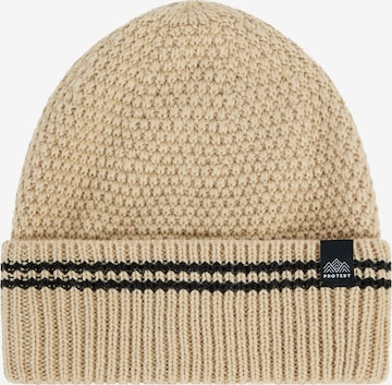 PROTEST Beanie 'PRTWare' in Brown: front
