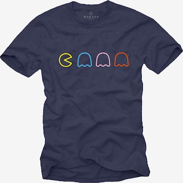 MAKAYA Shirt in Blau: Vorderseite