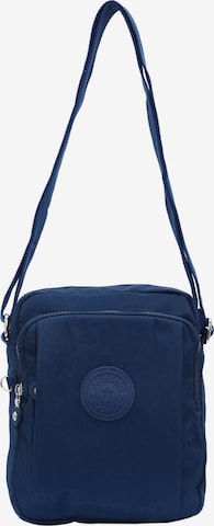 Borsa a tracolla di Mindesa in blu: frontale