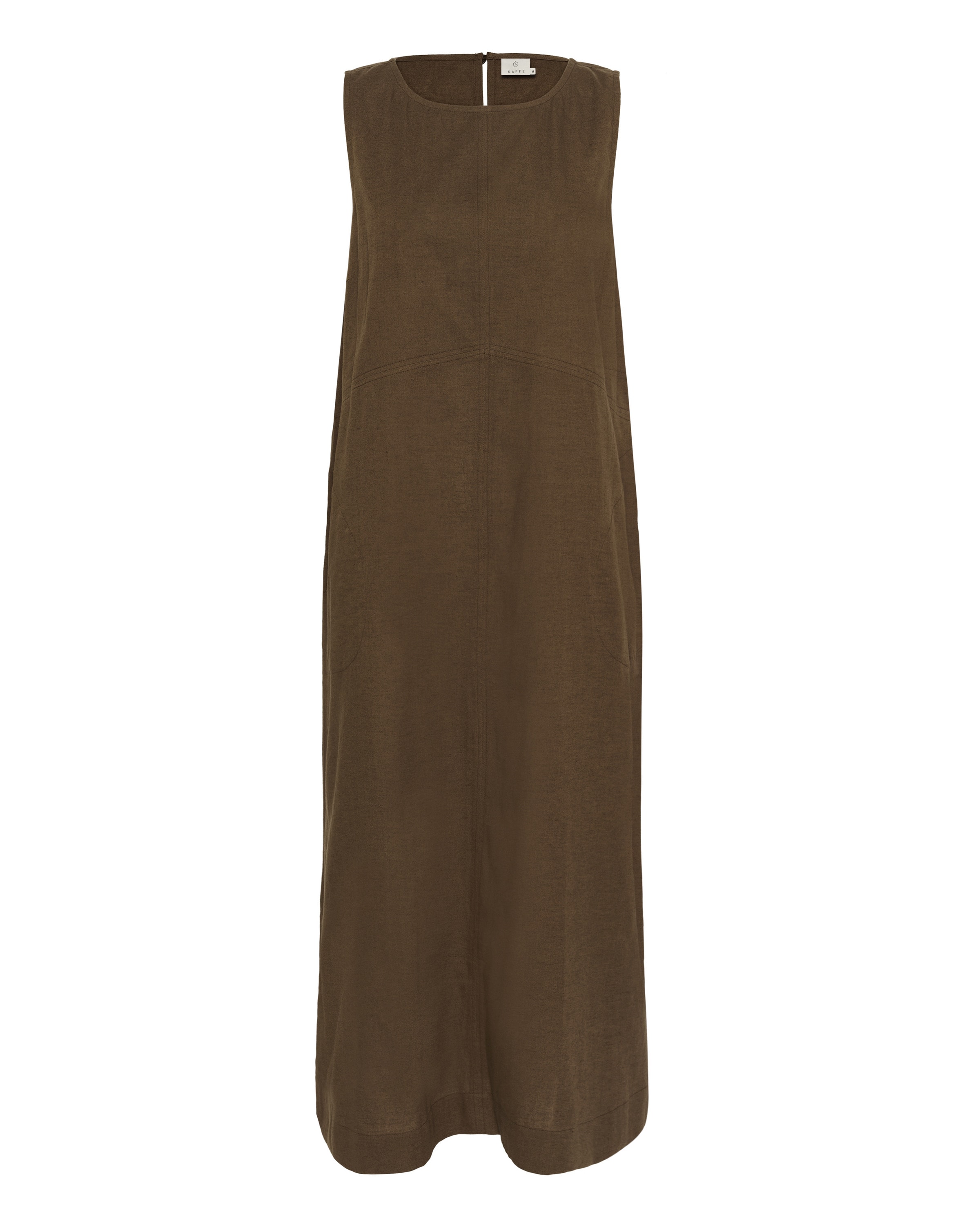 Kaffe Kleid 'KAElly' in Braun: Vorderseite