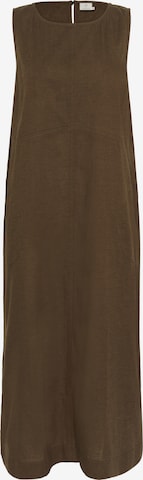 Robe 'KAElly' Kaffe en marron : devant