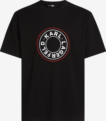 Karl Lagerfeld T-shirt i svart: framsida