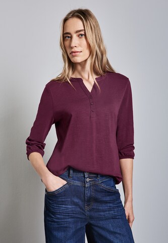 STREET ONE Shirt in Rot: Vorderseite