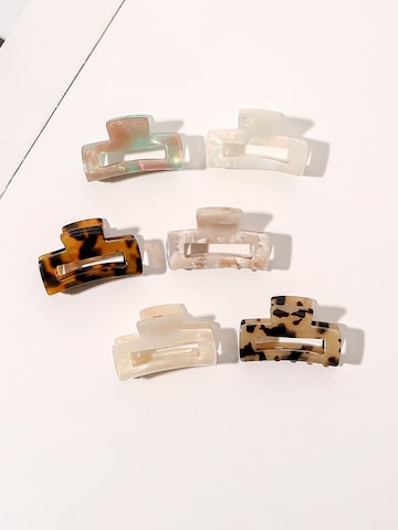 soho Hair accesoires Hair jewelry 'Leia Mini Hair Clip - Pearl' in White