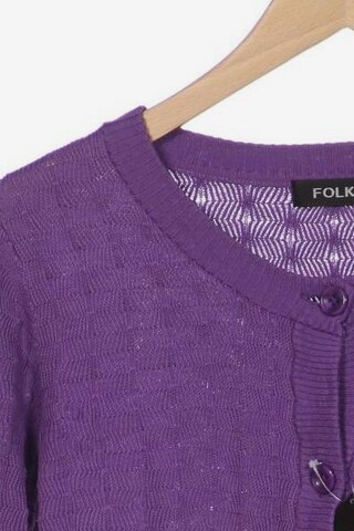Folk Sweater & Cardigan in S in Purple